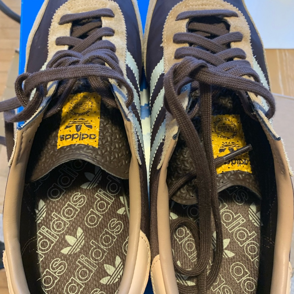 adidas SL 72 Men's Sneakers in Brown/Tan - Picture 5 of 6